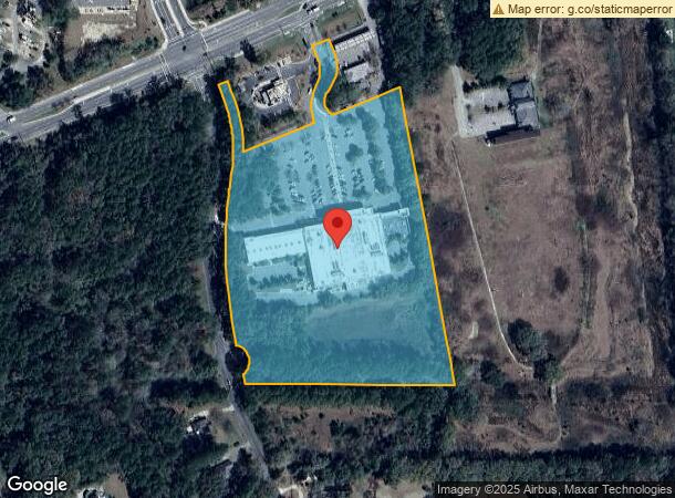  6615 Mahan Dr, Tallahassee, FL Parcel Map