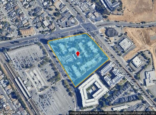 655 W Tennyson Rd, Hayward, CA Parcel Map