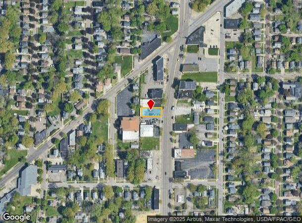  764 N Main St, Akron, OH Parcel Map