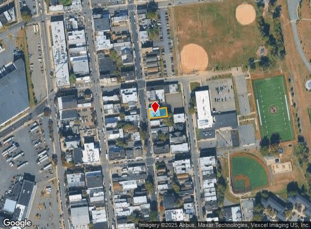  114 3Rd St, Passaic, NJ Parcel Map