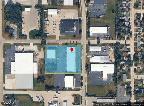  1515 Lang St, West Bend, WI Parcel Map