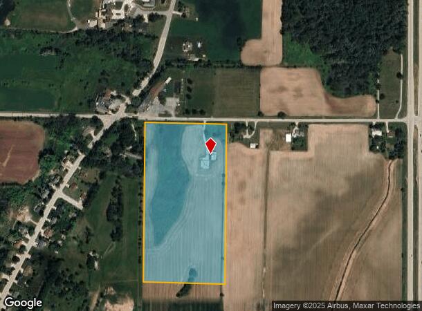  3872 Church Rd, Green Bay, WI Parcel Map