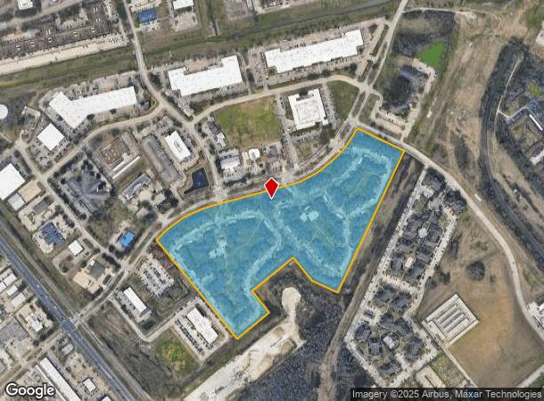 600 E Medical Center Blvd, Webster, TX Parcel Map