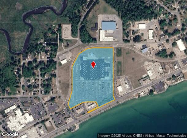 621 E Lake St, Tawas City, MI Parcel Map