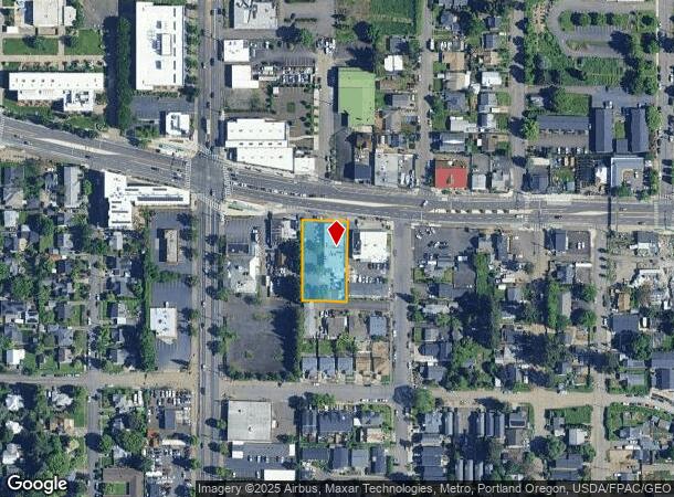 8310 Se Division St, Portland, OR Parcel Map