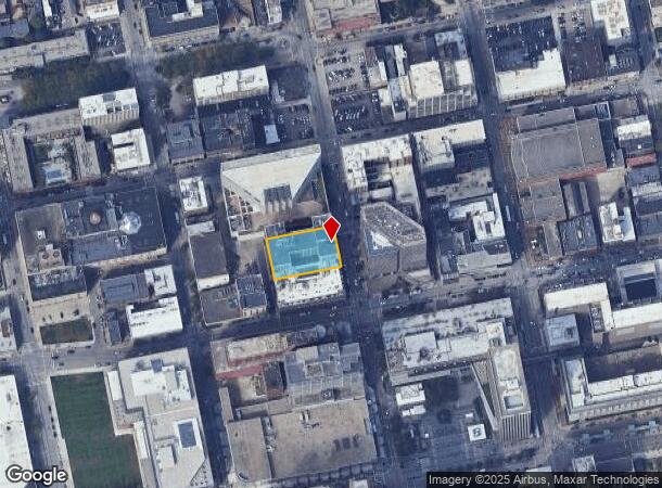 617 Vine St, Cincinnati, OH Parcel Map