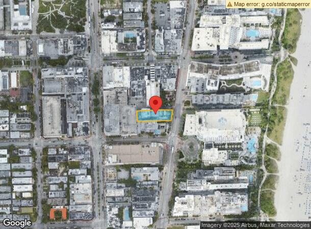  1610 Collins Ave, Miami Beach, FL Parcel Map