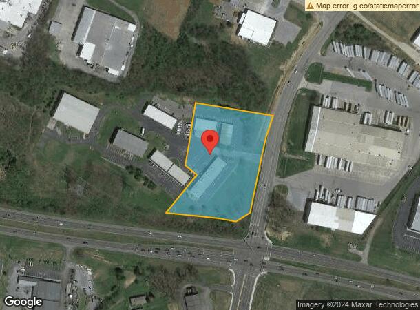  1701 Triangle Park Dr, Maryville, TN Parcel Map