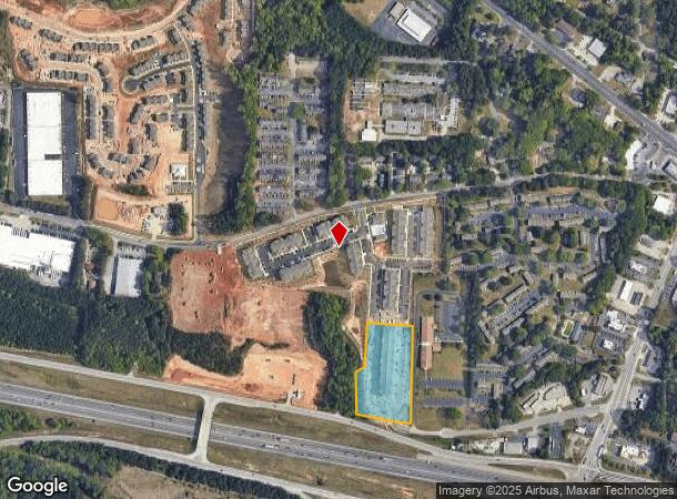  6651 Chupp Rd, Lithonia, GA Parcel Map
