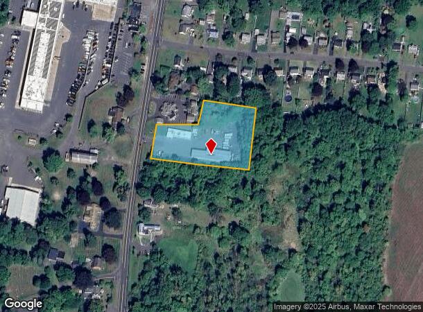  1675 King St, Enfield, CT Parcel Map