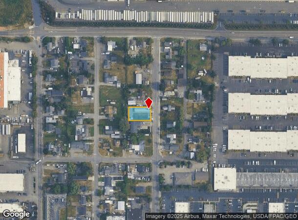 1308 Willow Rd E, Fife, WA Parcel Map