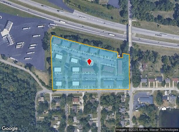  5211 Plaza Dr, Portage, IN Parcel Map