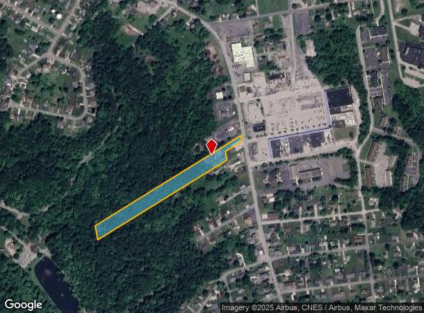  2285 Brodhead Rd, Aliquippa, PA Parcel Map