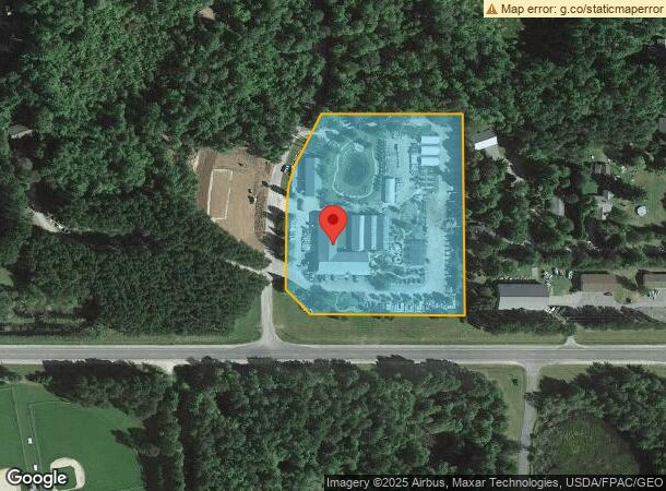  8668 Hill Lake Dr, Minocqua, WI Parcel Map