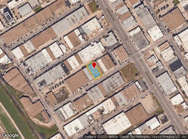  155 Howell St, Dallas, TX Parcel Map