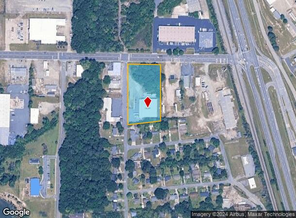  126 Booker St, Warner Robins, GA Parcel Map