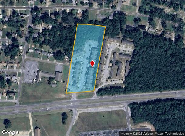869 Walnut St, Gadsden, AL Parcel Map