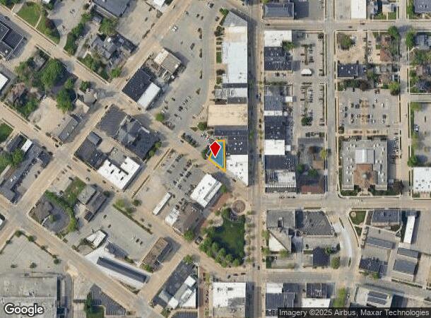 110 N Algoma Blvd, Oshkosh, WI Parcel Map