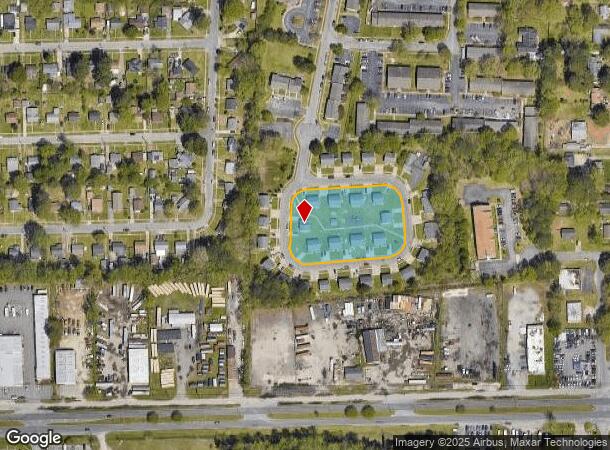 601 Geneva Ave, Chesapeake, VA Parcel Map