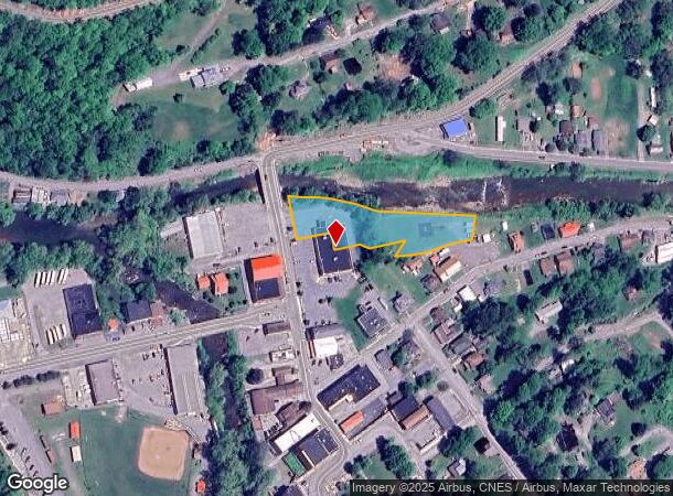 306 N Main St, Webster Springs, WV Parcel Map
