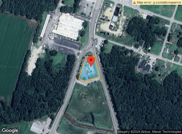  1601 S Main St, Lillington, NC Parcel Map