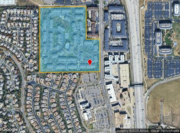 10200 Park Meadows Dr, Lone Tree, CO Parcel Map