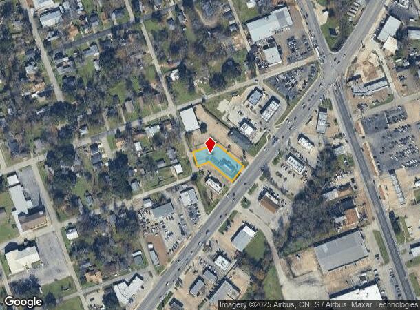  214 S Timberland Dr, Lufkin, TX Parcel Map