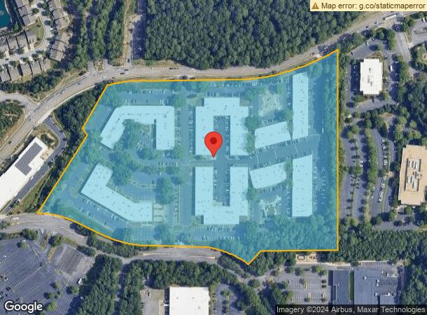  1000 Holcomb Woods Pkwy, Roswell, GA Parcel Map