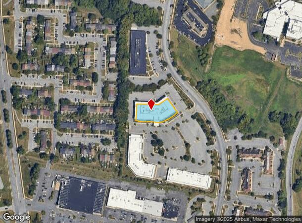  161 Thomas Johnson Dr, Frederick, MD Parcel Map