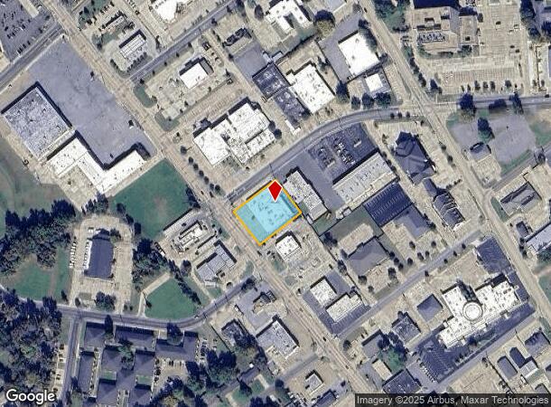1414 N 18Th St, Monroe, LA Parcel Map