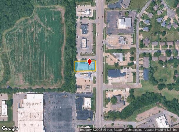  1109 Sw Wanamaker Rd, Topeka, KS Parcel Map