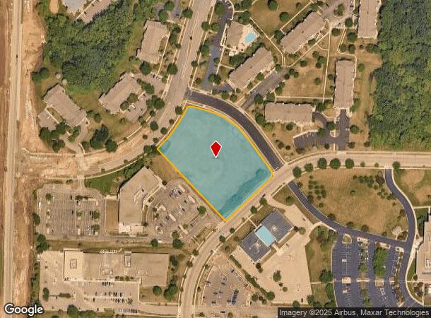  1256 Deming Way, Madison, WI Parcel Map