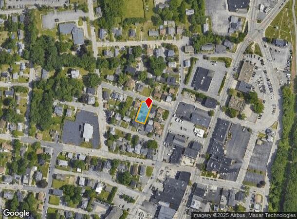  32 Weaver St, West Warwick, RI Parcel Map