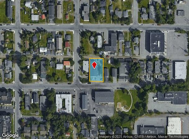  519 E 11Th Ave, Anchorage, AK Parcel Map
