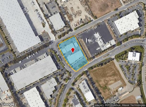  7600 National Dr, Livermore, CA Parcel Map