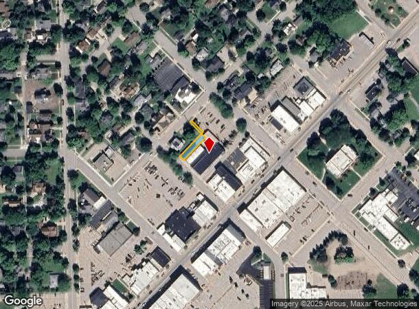  146 W Burnside St, Caro, MI Parcel Map