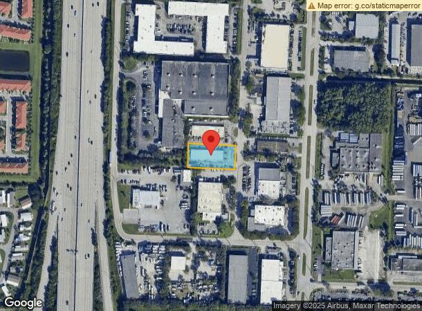  7535 Enterprise Dr, Riviera Beach, FL Parcel Map