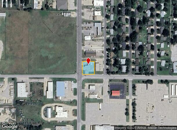  100 N Meridian Rd, Newton, KS Parcel Map