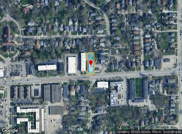  5824 E Washington St, Indianapolis, IN Parcel Map