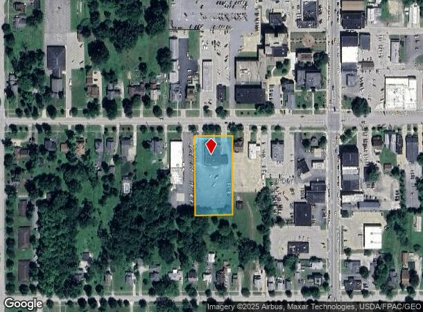 36 W Jefferson St, Jefferson, OH Parcel Map