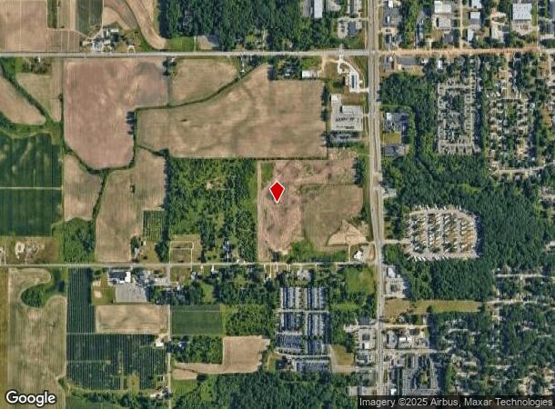 1007 Alpine Church Rd Nw, Comstock Park, MI Parcel Map