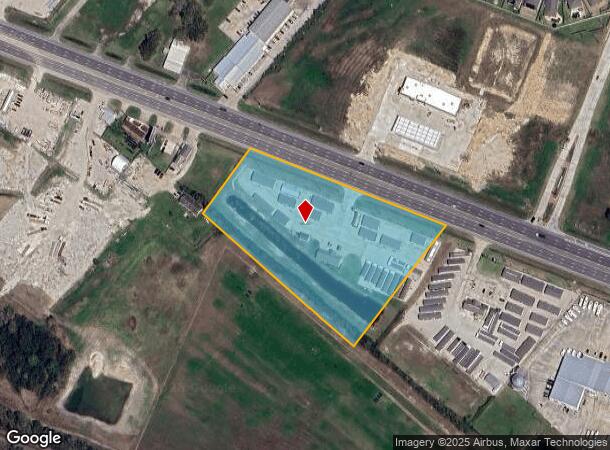 23296 W Highway 6, Alvin, TX Parcel Map