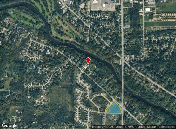  7226 River Rd, Flushing, MI Parcel Map