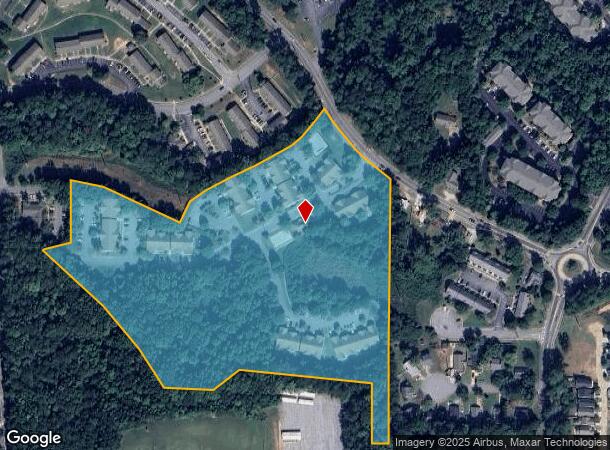 257 E Broad St, Newnan, GA Parcel Map