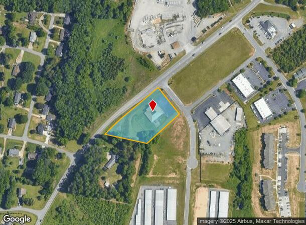 118 S Village Dr, Winston Salem, NC Parcel Map