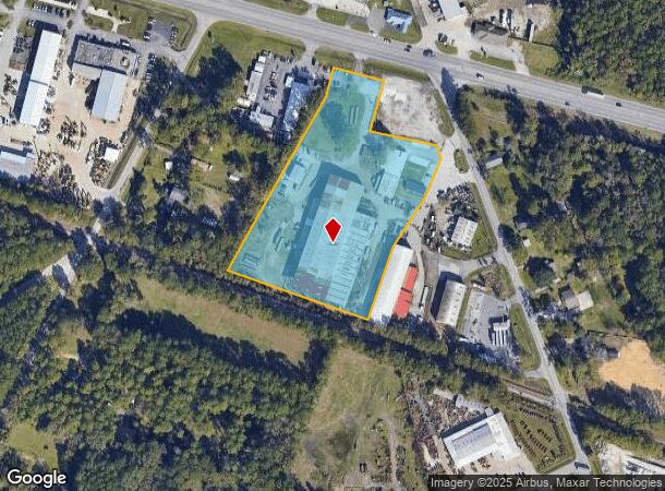  1755 Old Dean Forest Rd E, Pooler, GA Parcel Map