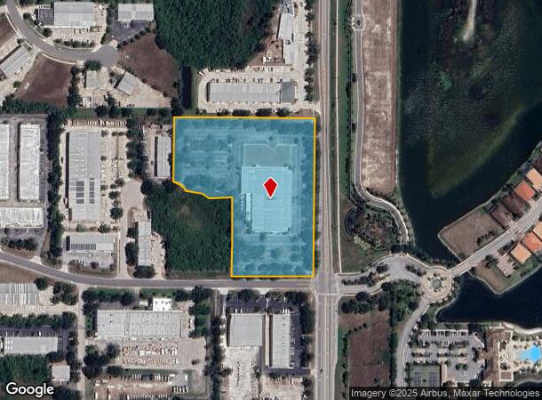  1080 Knights Trail Rd, North Venice, FL Parcel Map