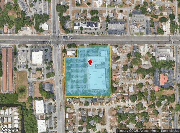  1495 Main St, Dunedin, FL Parcel Map