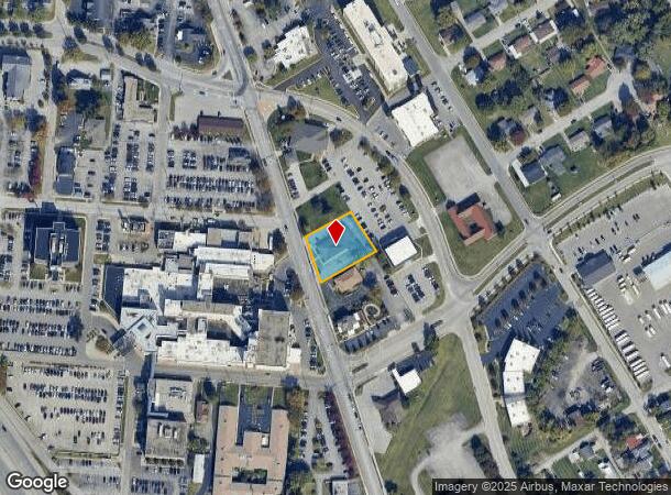  1220 Spring St, Jeffersonville, IN Parcel Map