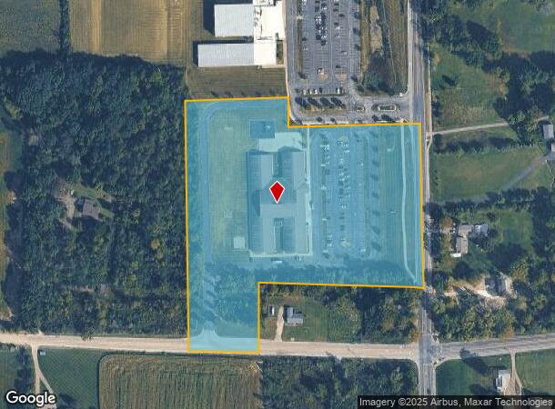 6885 Merritt Rd, Ypsilanti, MI Parcel Map